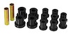 BUSHING CORVETTE RR LEAF SPRING SET 1954-62 Black - image 1