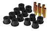 Leaf Spring Eye/Shackle Bushing Kit Black w/1.5 in. Outside Diameter Frame Shackle Bushings - image 1
