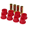 Leaf Spring Eye/Shackle Bushing Kit Red - image 1