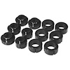 BUSHING GM BODY MNT 2/4WD S-TRK STD 82-00 Black - image 1