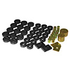 BUSHING GM BODY MT CHEVY FULL 2DR HT 55-57 Black - image 1