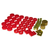 BUSHING GM BODY MT CHEVY FULL 2DR HT 55-57 - image 1