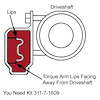 Torque Arm Bushing Rear Bushing Torque Arm to Differential