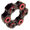 Six Shooter Drive Line Coupler Red - image 1