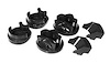 BUSHING CIVIC SI MTR MNT3INSERT KIT 99+ Black - image 1