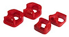 Motor Mount Insert Kit Red - image 1