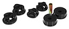 BUSHING INTEGRA MTR MNT3INSERT KIT 92-93 Black - image 1