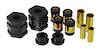 BUSHING FRONT C-ARM 96-00 CIVIC UPPR/LOWR Black - image 1