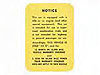 Factory Race Car Disclaimer Decal 1964-65 & 1968 Super Stock Hemi - image 1