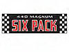 Air Cleaner Lid Decal "440 Magnum Six Pack" - image 1