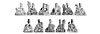 Porting Template 2.08/1.74 Valve Size, Cast Iron Head - image 1
