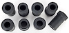 O.E. Rubber Rear Spring Shackle Bushing 7/8" - image 1