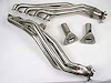 Exhaust Header Kit Triple Nickel-Chrome Finish - image 1