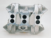 Six Pack Aluminum Intake Manifold 413/426W/440 Engines - image 1