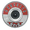 Engine ID Plate 440 Chrysler TNT - image 1