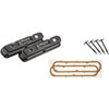 Black Aluminum Valve Cover Kit for Small Block Mopar - image 1