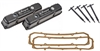 Black Aluminum Valve Cover Kit for Big Block Mopar - image 1