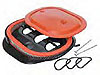 Six Pack Air Cleaner Kit Cold Air Style - Fits 1970 Six Pack w/ Air Grabber or Ramcharger Hood Scoop - image 1