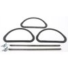 Six Pack Air Cleaner Kit Cold Air Style - Fits 1970 Six Pack w/ Air Grabber or Ramcharger Hood Scoop - image 4