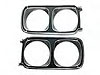 Headlamp Bezels 1969 Road Runner - image 1