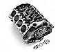 340 Replacement Race Block Siamese Bore Casting - image 1