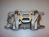 Aluminum Dual Plane Intake Manifold Fits W2 Cylinder Heads w/ Oval Intake Ports - image 1
