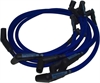 Plug Wires- HEI Term -Blue-Vortec- B.B. Chevy- Under Headers- 90 degree Boot - image 1