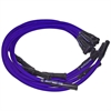 Plug Wires- HEI Term -Purple-B.B. Chevy- Stock Exhaust- Straight Boot - image 1
