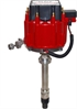 Racing DUI Distributor with Instant Timing Knob Chev. Red Cap - image 1