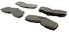 Semi-Metallic Front Brake Pads Fits Select 1964-1970 Chevrolet, Buick, Oldsmobile, Pontiac Models - image 1