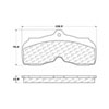 Semi-Metallic Front Brake Pads Fits Select 1964-1970 Chevrolet, Buick, Oldsmobile, Pontiac Models - image 2