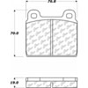 PosiQuiet Semi Met Pads 1969-1985 Porsche Volkswagen 911 Transporter Vanagon - image 1