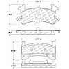 PosiQuiet Semi Met Pads 1978-2003 Buick Cadillac Chevrolet GMC Isuzu Oldsmobile Pontiac Acadian Blaz - image 1