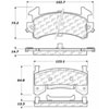 PosiQuiet Semi Met Pads 1978-2003 Buick Cadillac Chevrolet GMC Isuzu Oldsmobile Pontiac Acadian Blaz - image 2