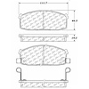 PosiQuiet Semi Met Pads 1981-1988 for Nissan 200SX Maxima fits Sentra Stanza - image 1