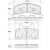 PosiQuiet Semi Met Pads 1988-1989 Chevrolet GMC C2500 C3500 K2500 K3500 - image 1