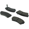 PosiQuiet Semi Met Pads 1989-2001 Chevrolet Geo Suzuki Metro Swift - image 3