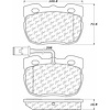PosiQuiet Semi Met Pads 1990-1995 Land Rover Range Rover - image 1