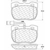 PosiQuiet Semi Met Pads 1990-1995 Land Rover Range Rover - image 2