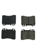 PosiQuiet Semi Met Pads 1990-1998 Ferrari Mercedes-Benz 300CE 300E 300SL 300TE 320CE 320E 320TE 400E - image 4