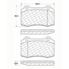 PosiQuiet Semi Met Pads 2000-2007 Jaguar Volvo S60 S-Type Super V8 V70 XJR XKR - image 1