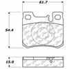 PosiQuiet Semi Met Pads 1986-1995 Mercedes-Benz 190E 300E 320E C220 C280 - image 2