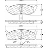 PosiQuiet Semi Met Pads 1995-2005 Chrysler Dodge Plymouth Neon - image 1