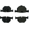 PosiQuiet Semi Met Pads 2004-2010 BMW 525i 525xi 528i 528i xDrive 528xi 530i 530xi 535i xDrive 535xi - image 3