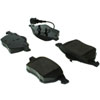 PosiQuiet Semi Met Pads 1998-2010 Audi Seat Volkswagen A3 Beetle Golf Jetta Leon Toledo TT TT Quattro - image 2