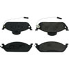 PosiQuiet Semi Met Pads 1998-2005 Mercedes-Benz ML320 ML350 ML430 - image 3