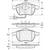 PosiQuiet Semi Met Pads 1998-2012 Audi Seat Volkswagen A4 A4 Quattro A6 A6 Quattro Exeo Passat Sharan - image 3