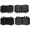 PosiQuiet Semi Met Pads 2002-2009 Mercedes-Benz C32 AMG C350 C55 AMG CLK500 CLK55 AMG CLK550 SLK55 AMG - image 2