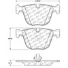 PosiQuiet Semi Met Pads 2010-2015 BMW X5 X6 - image 1