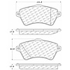 PosiQuiet Semi Met Pads 2002-2005 Land Rover Freelander - image 1